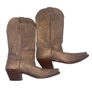 Brown Western Cowboy Boots